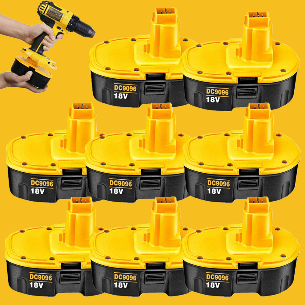 Battery / Charger 6.0Ah 18 Volt for Dewalt DC9096-2 DC9098 DC9099 DW9096 5.5Ah