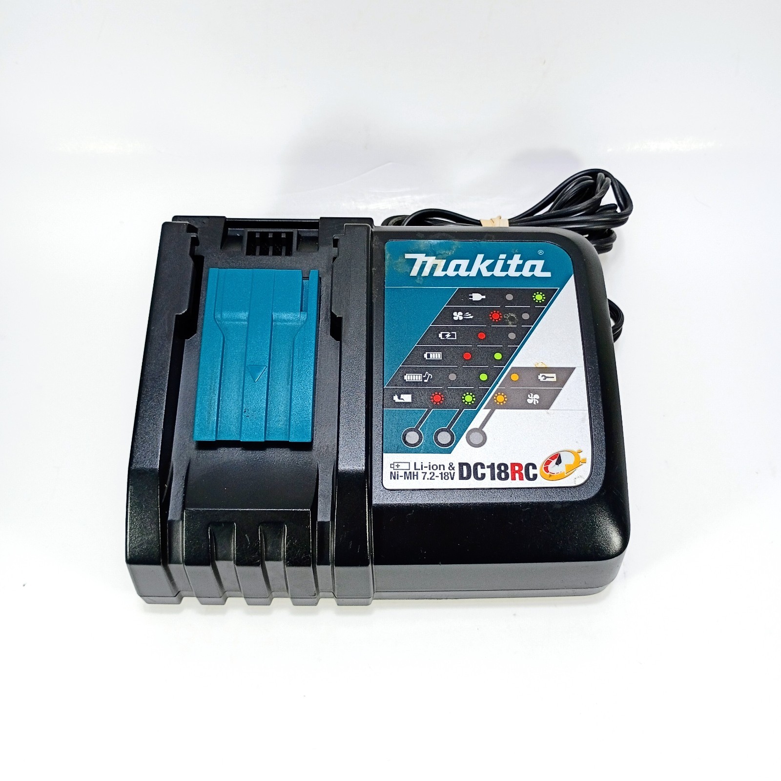 Makita DC18RC Fast Charger For Li-ion And NI-MH 7.2V-18.0V Charger ONLY