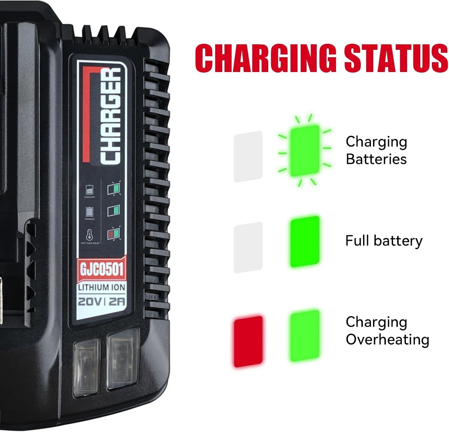 V20 20V Battery Fast Charger CMCB104 For Craftsman 20V Max Lithium ion Battery