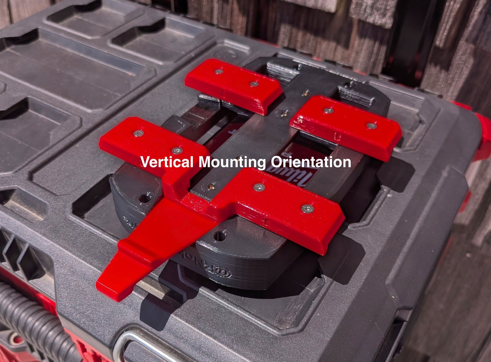 Packout Mount for Milwaukee M18 Six Pack Sequential Charger (Model# 48-59-1806)