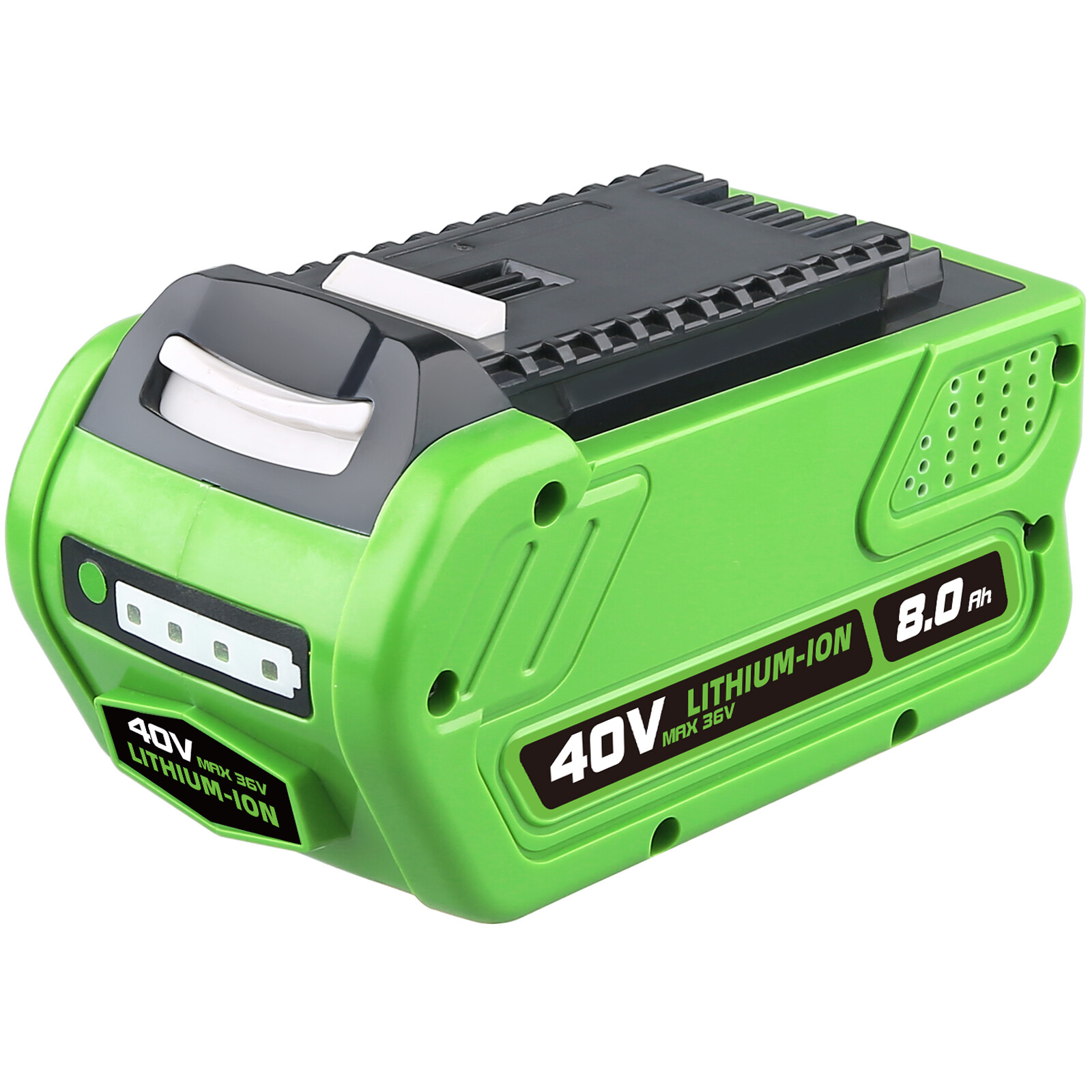 8.0Ah For Greenworks 40V Lithium G-MAX Battery 29462 29482 29252 29472 2-PACK