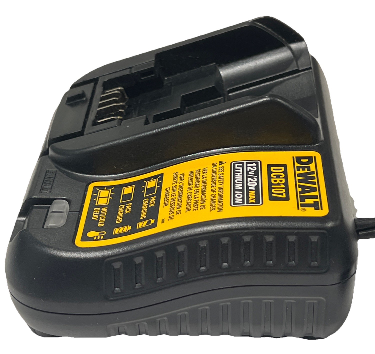 DEWALT DCB107 12V/20V MAX Li-Ion Battery Charger Single-Port Tested EUC