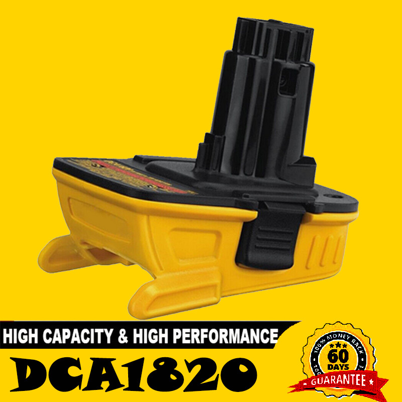18V To 20V MAX DCA1820 Adapter Converter For DEWALT 20 Volt Li-ion Battery TOOLS