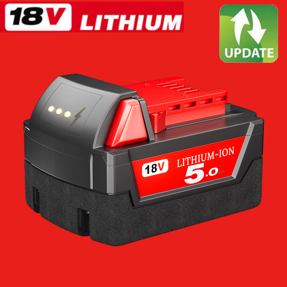 NEW Lithium ion 5.5 AH Extended Capacity Battery For Milwaukee M18 48-11-1860 US