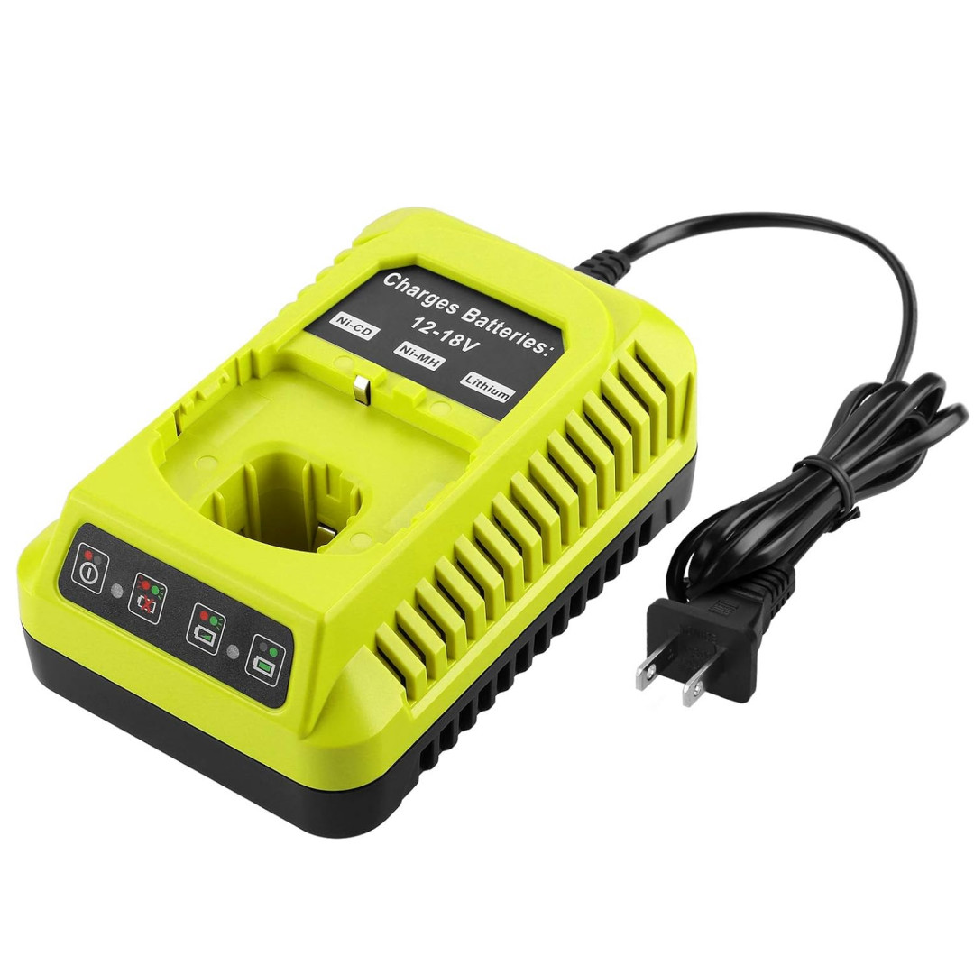 12V-18V P117 Rapid Battery Charger For Ryobi One+ P190 P145 P102 P107 P108 P109