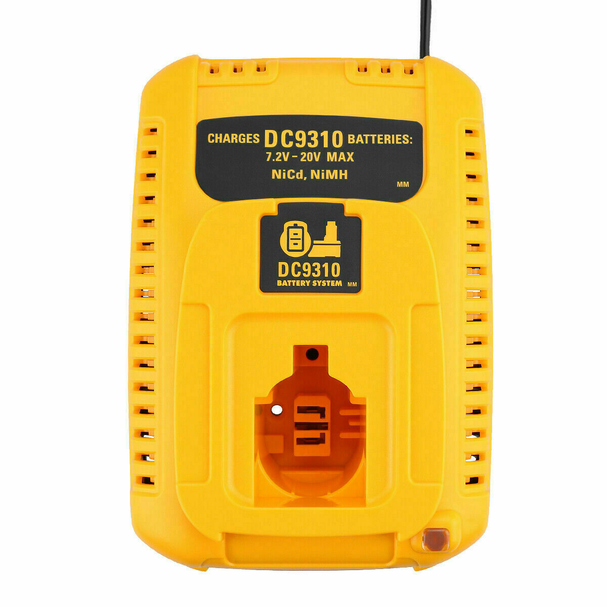 Fast Battery Charger DC9310 for Dewalt DC9096 7.2V-18V XRP Ni-Cd/Ni-Mh DC9098 US