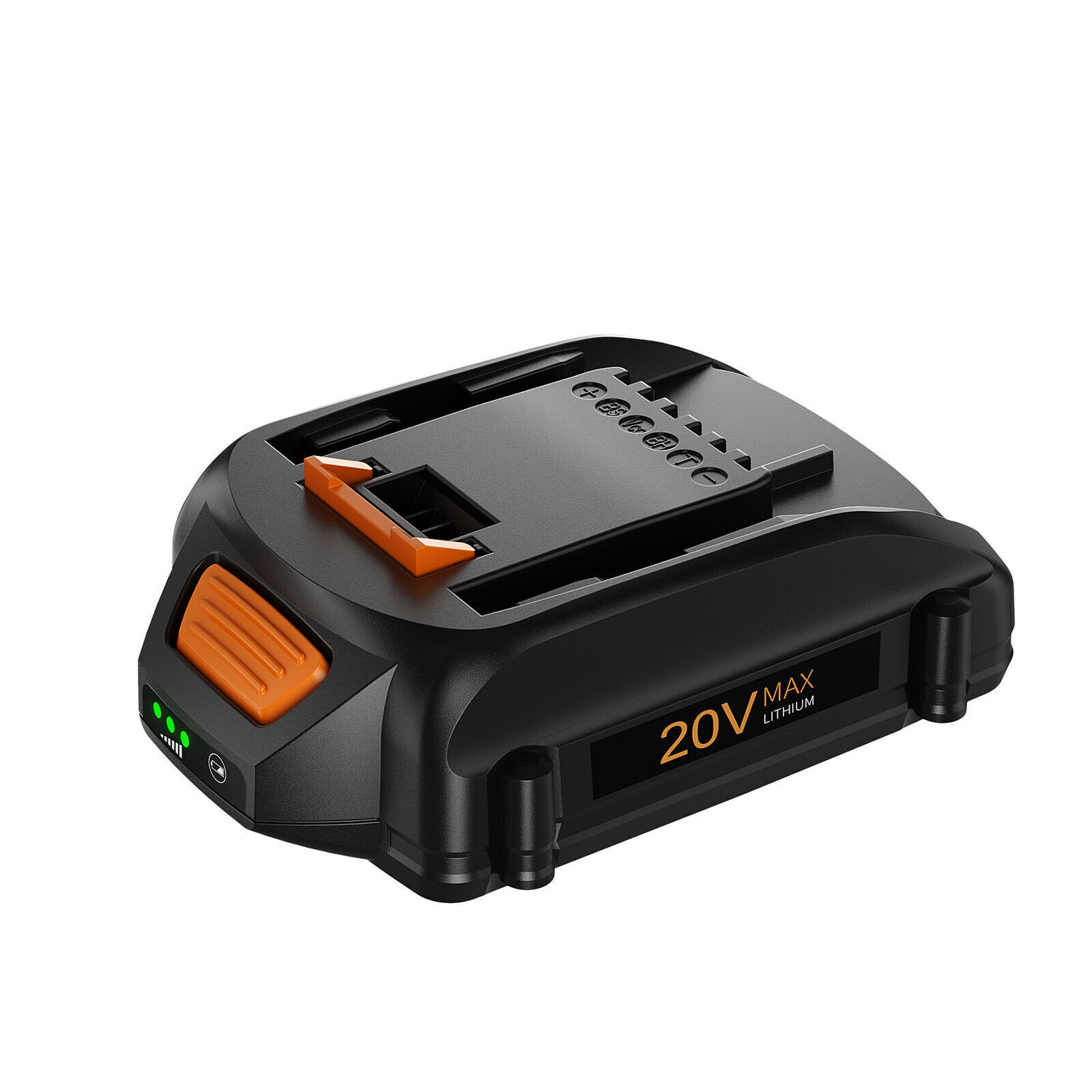 2Pack For WORX 20 Volt MAX Extend Lithium Battery WA3520 WA3525 WA3575 WG155 US