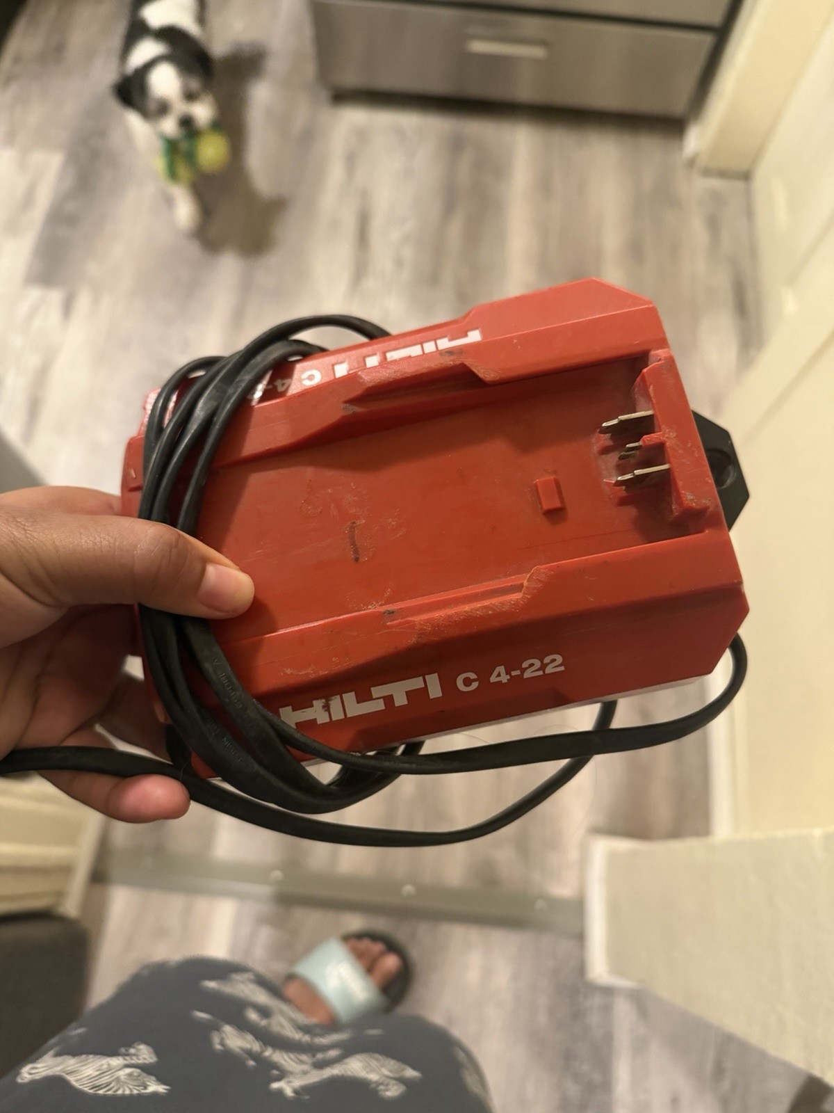 Hilti C 4-22 Charger w/ B 22-255 Li-Ion Battery Included 21.6V Red