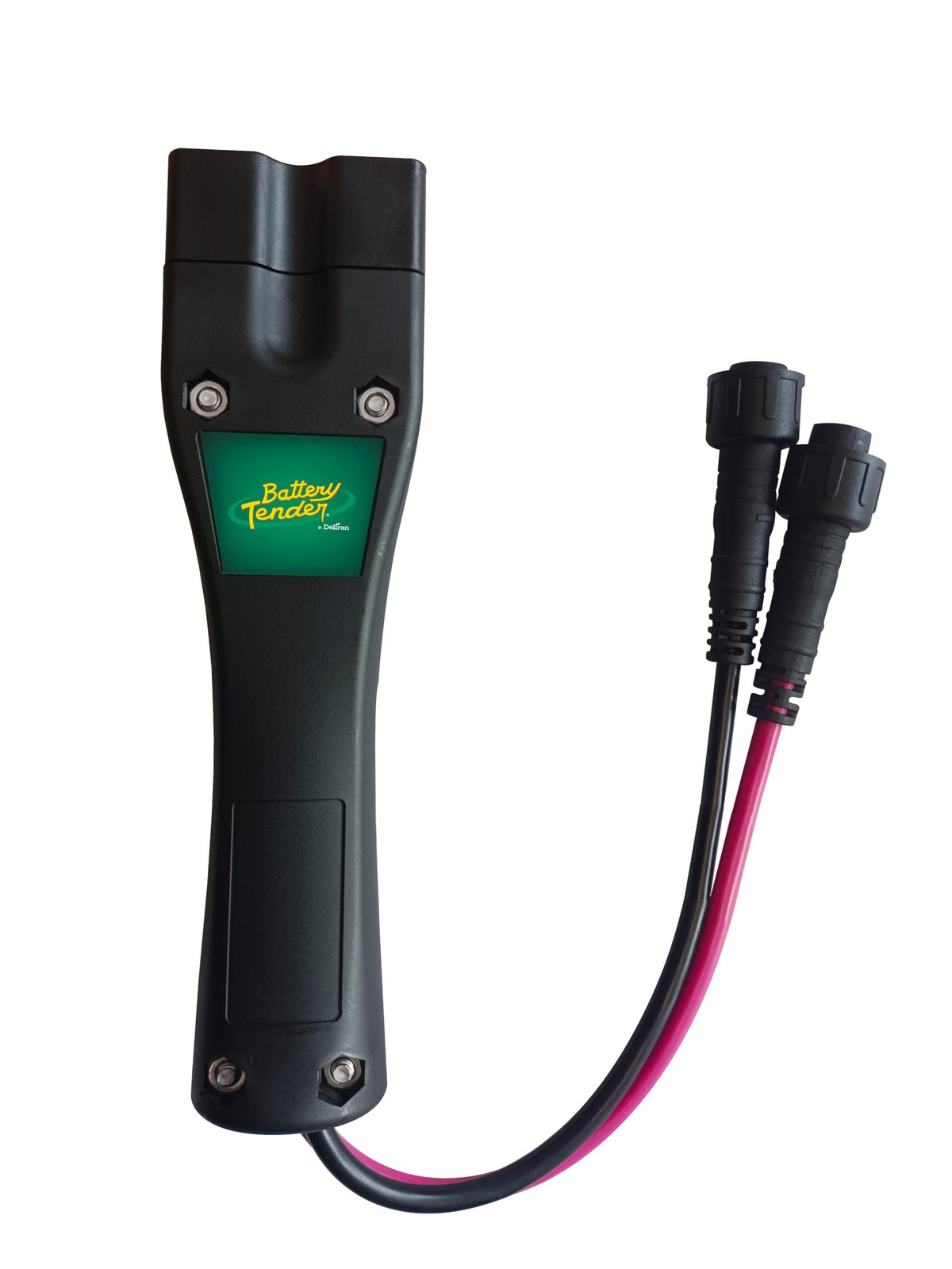 Battery Tender 48V E-Z-GO TXT & RXV DC Plug – 3-Pin Triangle Handle Black