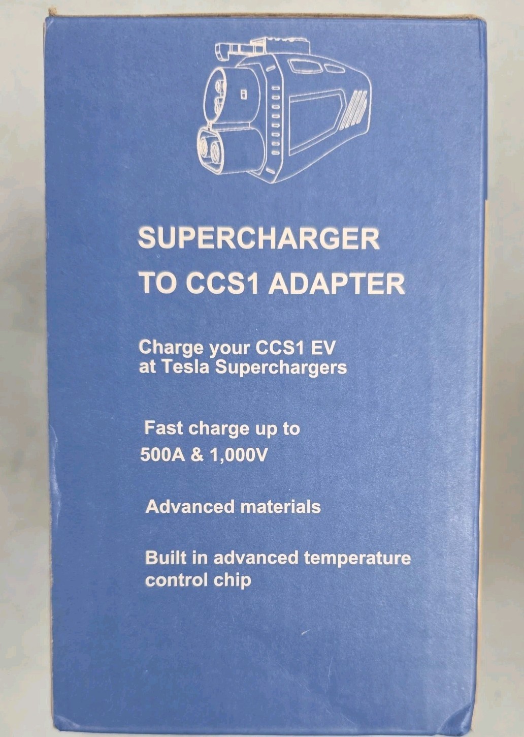 2025 Upgraded for Tesla Supercharger to CCS1 Charger Adapter, Max 500A 1000V