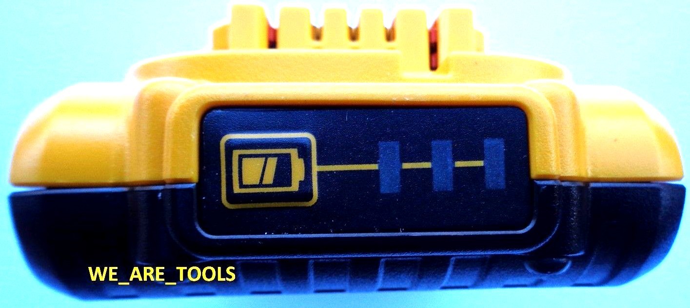 (1) Dewalt 20V DCB203 Battery, (1) DCB115 Charger 2.0 AH 20 Volt