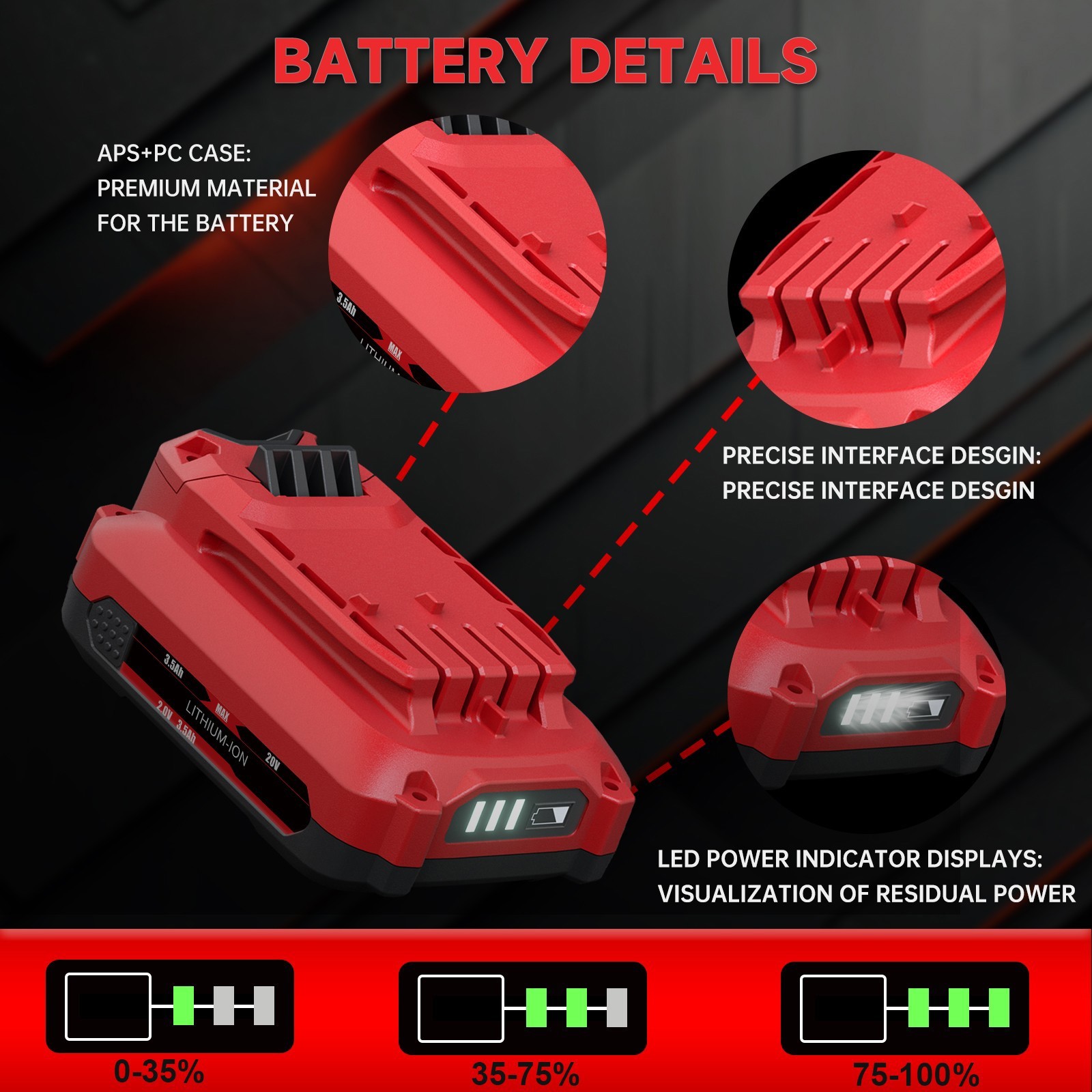 V20 20 Volt MAX Lithium Battery / Charger CMCB204 CMCB202 CMCB203 For Craftsman