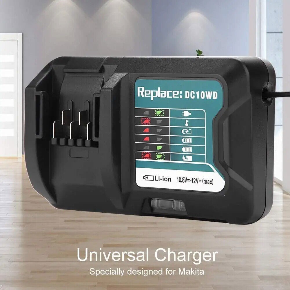 DC10WD Charger For Makita CXT 12V MAX Li-ion Battery Charger BL1041 BL1021 10.8V