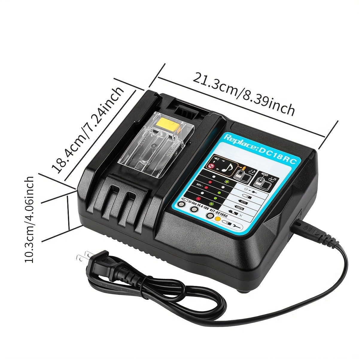 Smart Fast Charger Station with Screen Monitor For LXT Lithium Battery