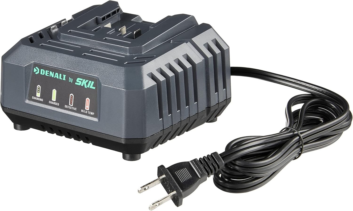 Denali by SKIL 20V 2.4A Standard Charger Cross-compatible SKIL PWRCORE 20 Power