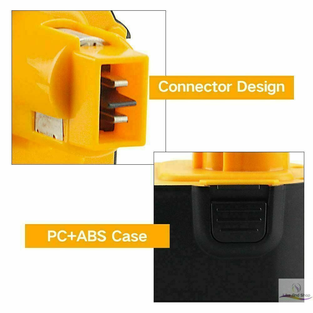 2PACK 12Volt For Dewalt DC9071 12V Battery /Charger DW9072 DC9740 Replacement