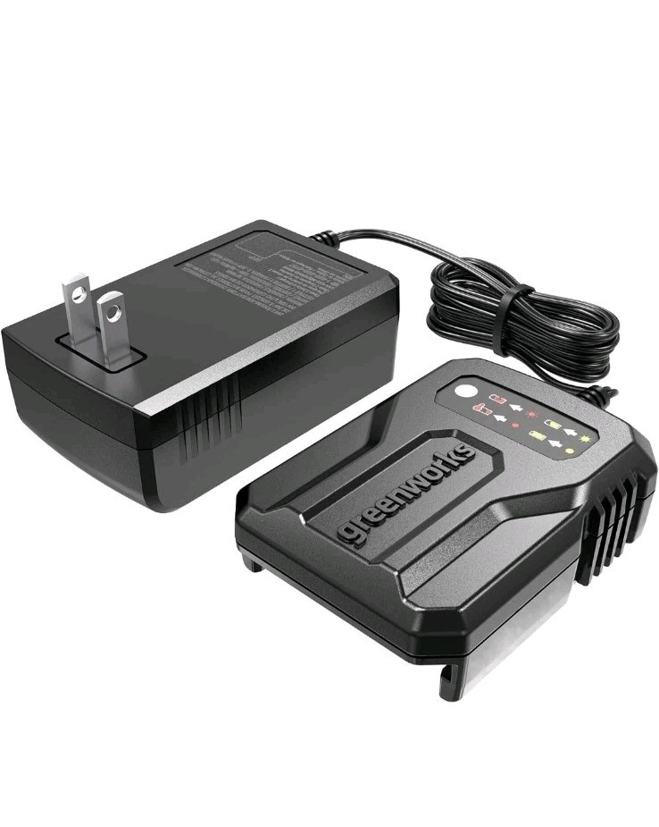 Genuine Greenworks 24V Compact Battery Charger 2978602 Brand New