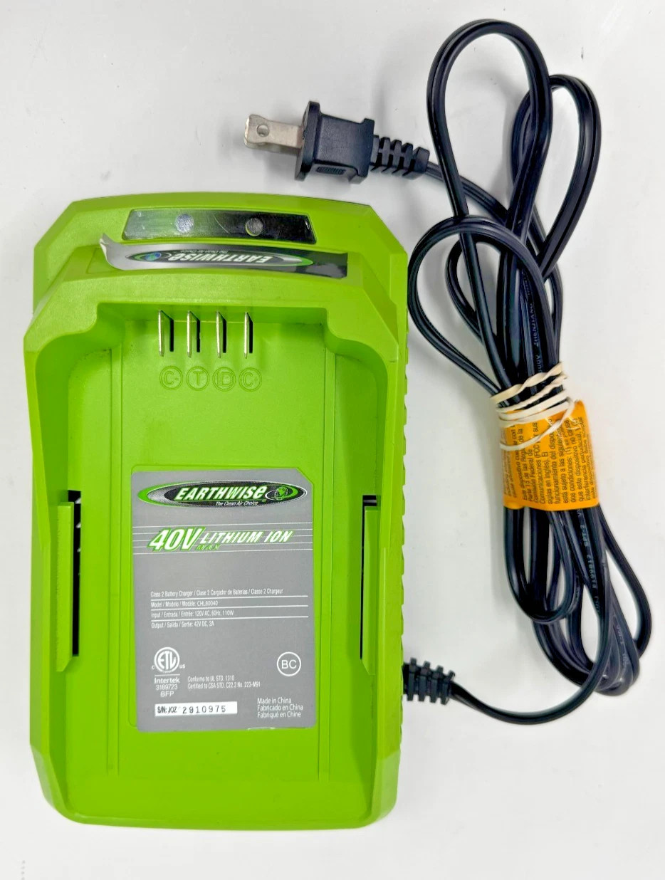 Earthwise CHL80040 42V 2A Battery Charger – Tested