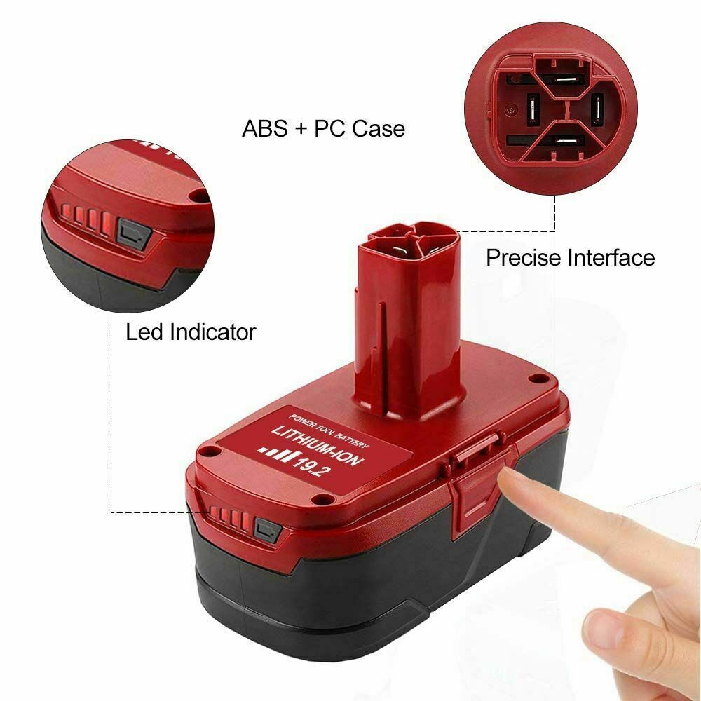 For Craftsman 19.2Volt XCP 8.0Ah Lithium C3 Diehard Battery/charger 11375 PP2030