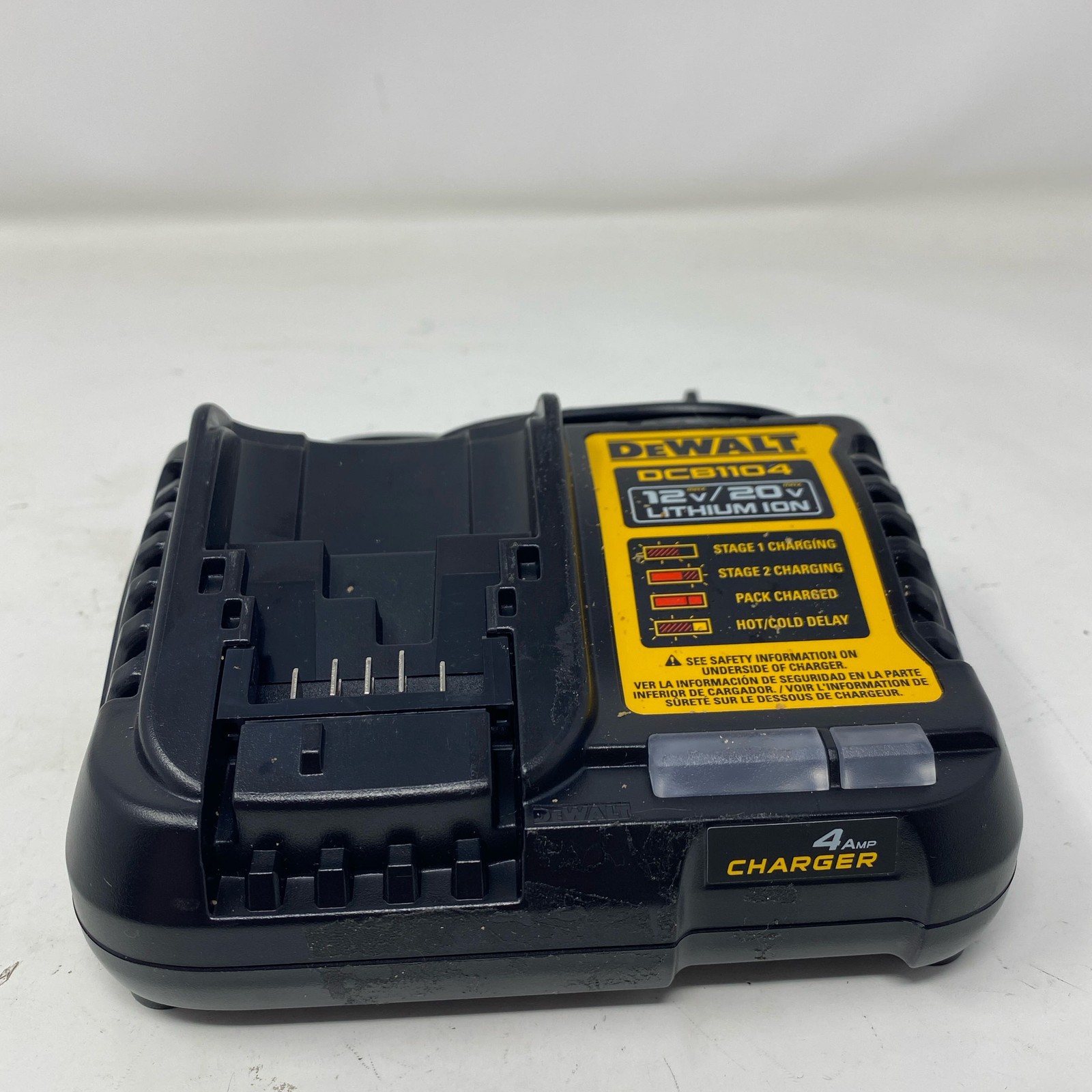 DEWALT DCB1104 12V/20V MAX 4A Battery Charger – Black