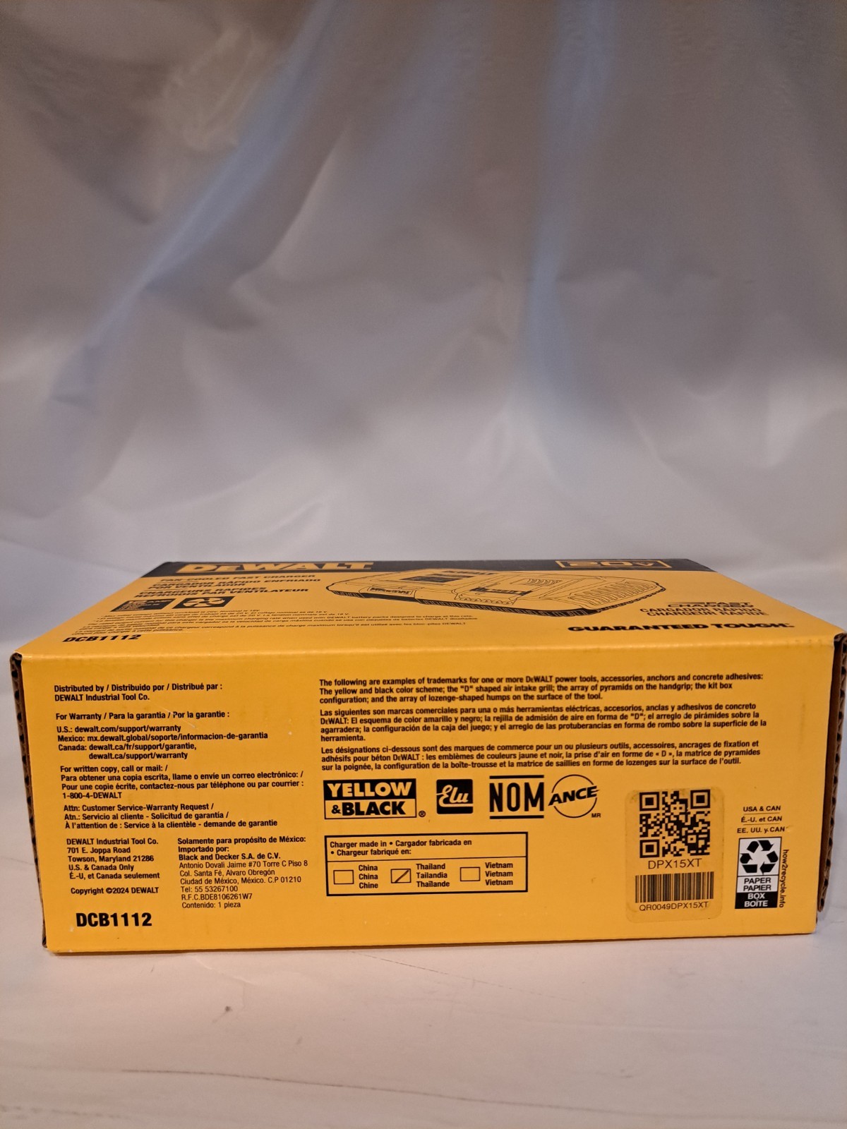 DEWALT DCB1112 12 Amp 20v Max Fast Charger