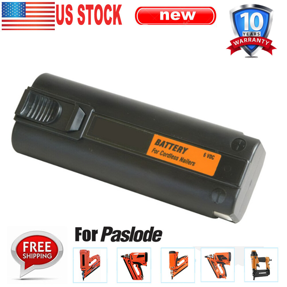 1-2PACK For Paslode Impulse 6V 4800mAh 404717 Ni-MH Battery Nailer 900400 900420