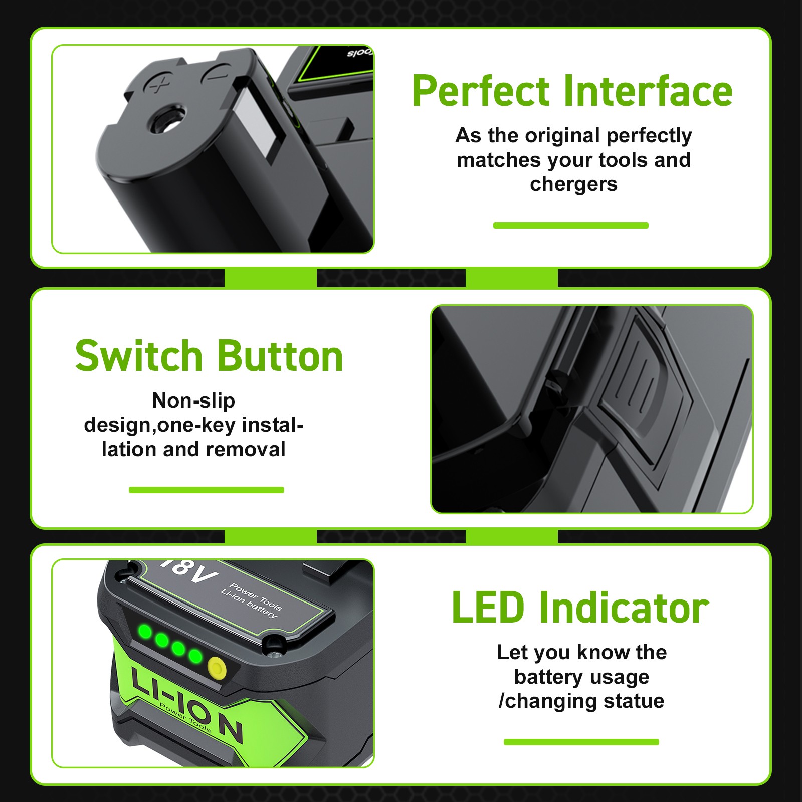 For RYOBI 18V P108 One Plus High Capacity Lithium-Ion Battery /charger 6/8.0Ah