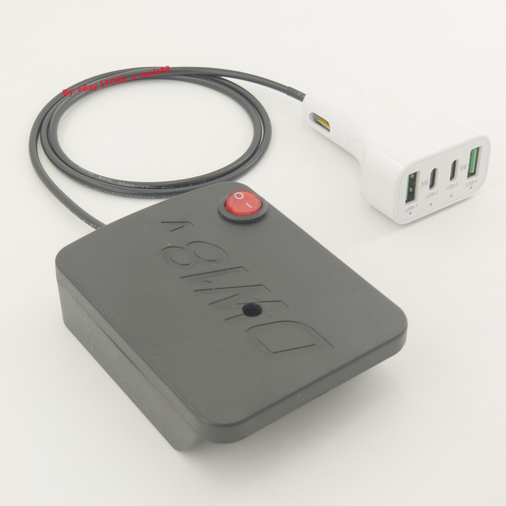 1x QC 3.0 &PD USB FAST Charge Adapter For DeWalt 20v MAX XR Battery-Adapter Only