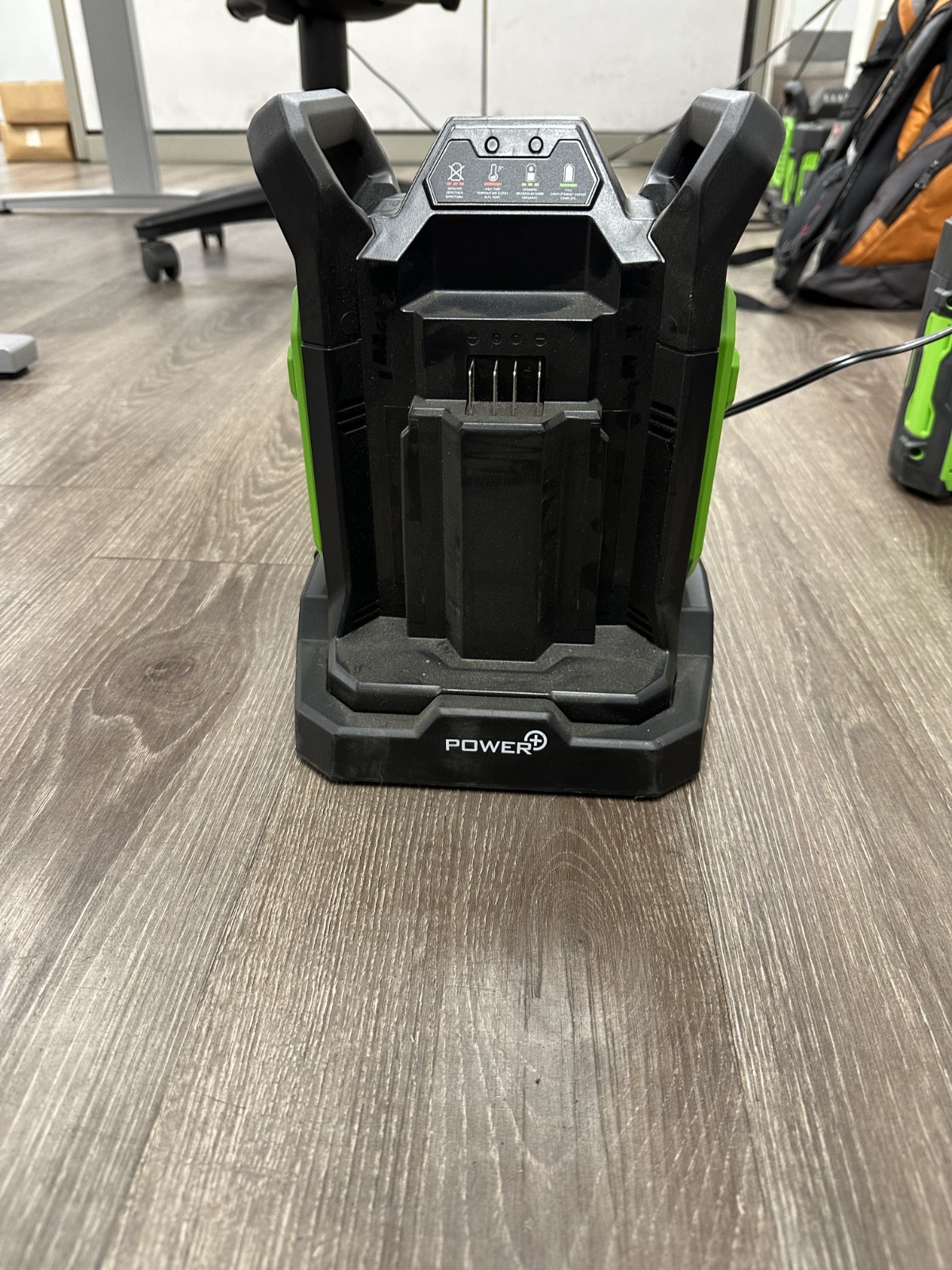 EGO Power+ CH2800D 56V 280W Dual Port Battery Charger – Black/Green