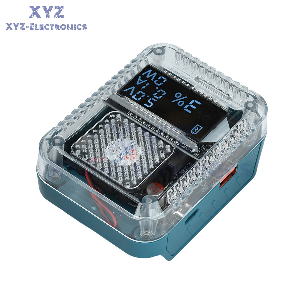 PD3.1 140W Li-ion Battery Charger Digital Display Adapter for Makita Battery 18V