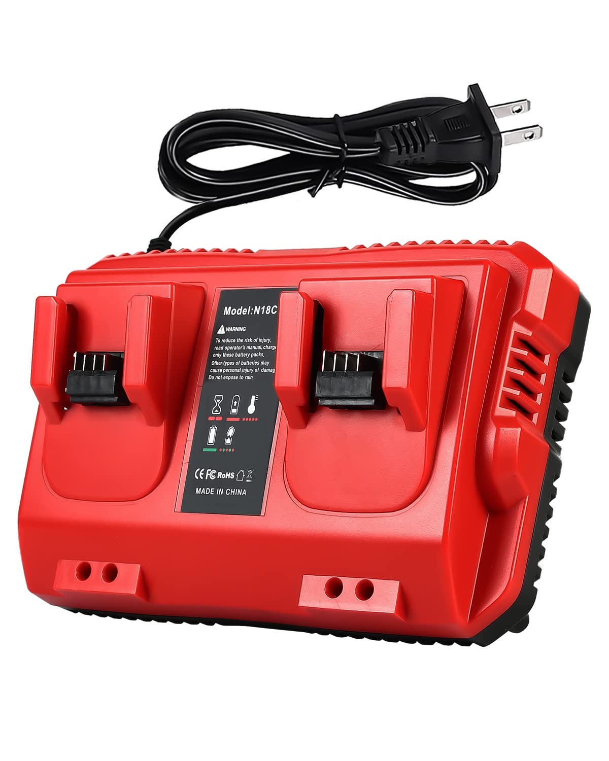 Lenoya 18V Rapid Charger Replacement for Milwaukee M18