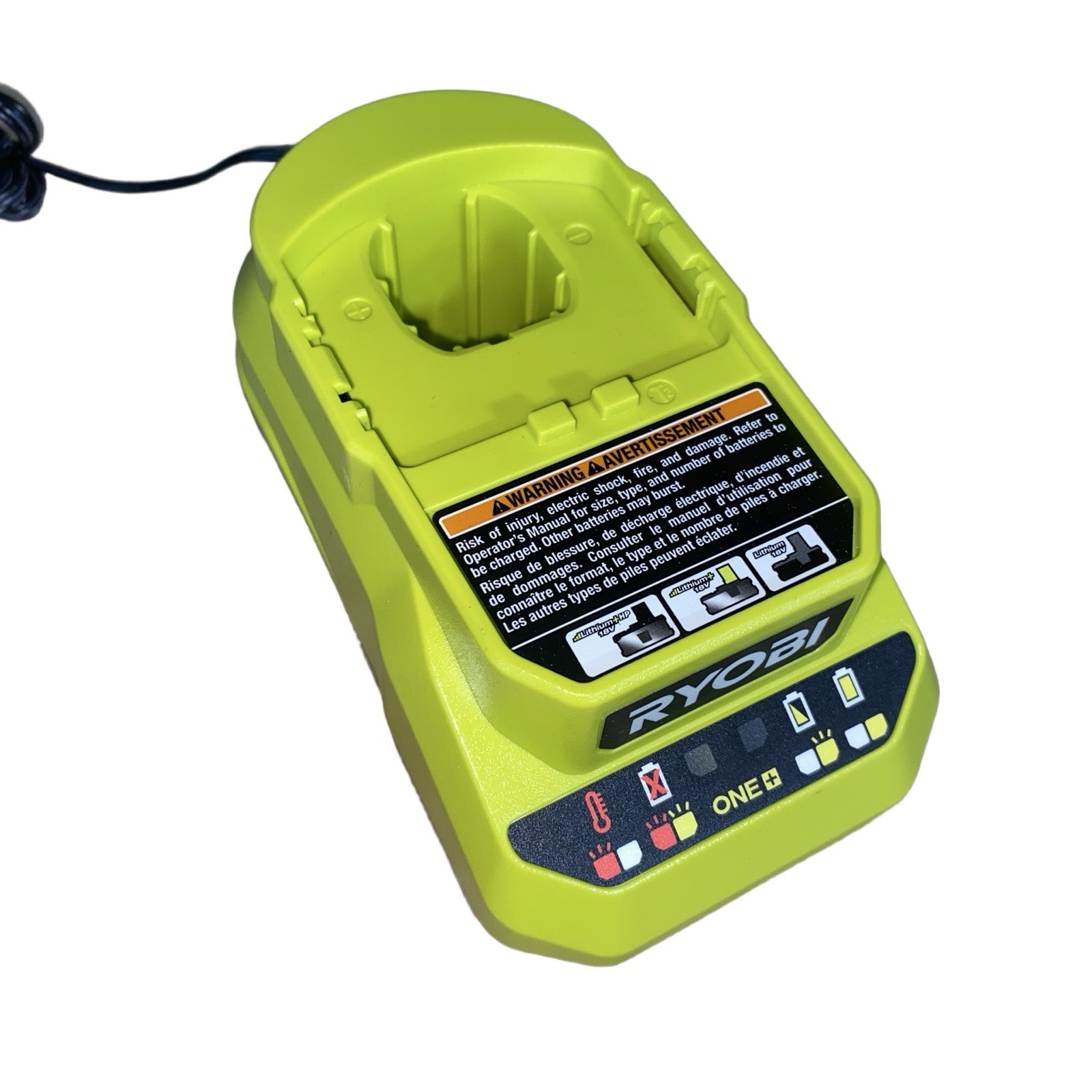 Ryobi ONE+ 18V Battery Charger Genuine OEM Model PCG002 USED