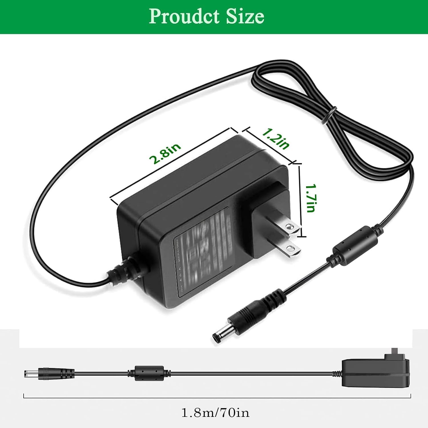 21V Lithium Battery Charger, 21Volt 1A 21W for DC 20V 21V Battery Charger.