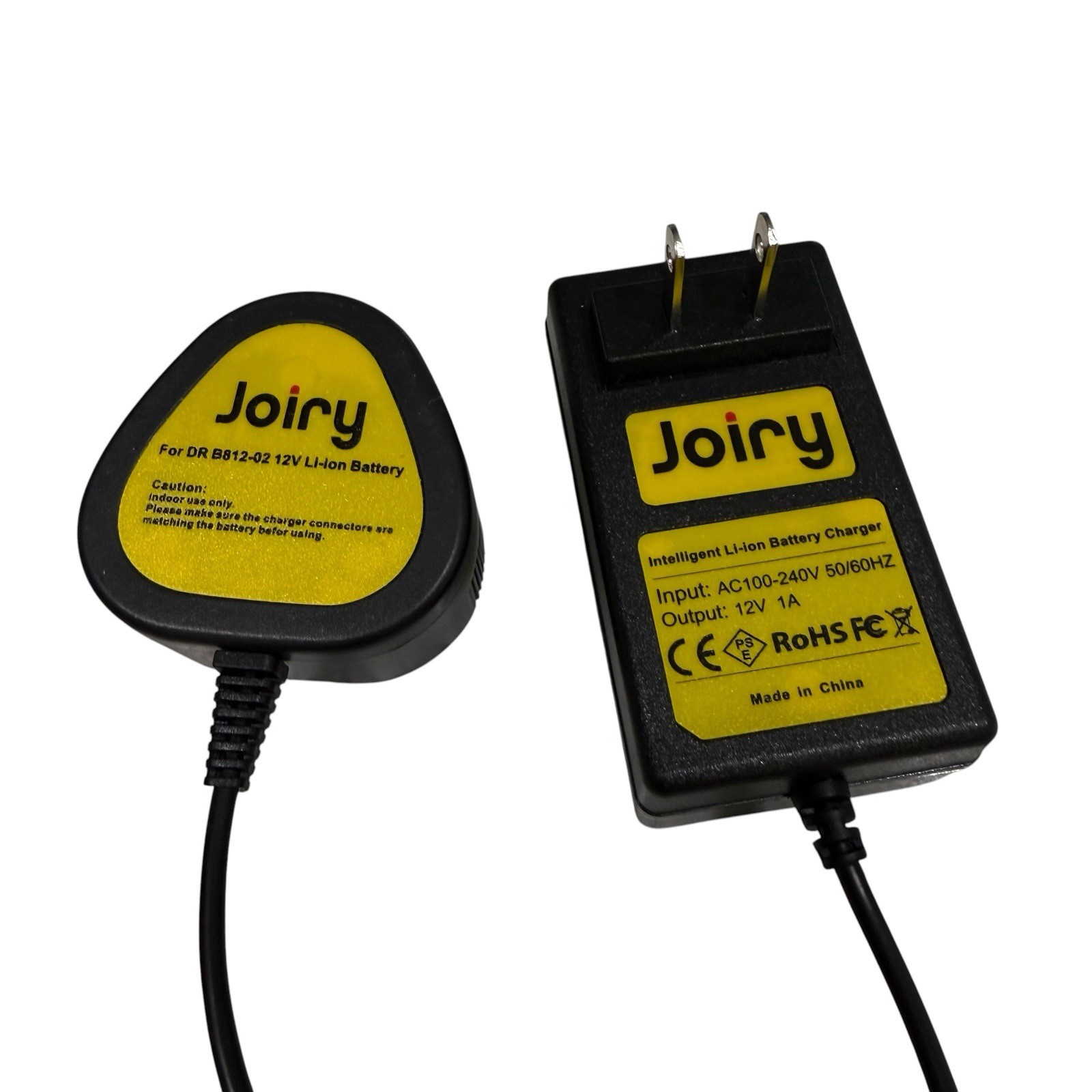 Joiry 12V 10.8V Li-Ion Battery Charger for Dremel 8200 8220 8300 B812-02 US Plug