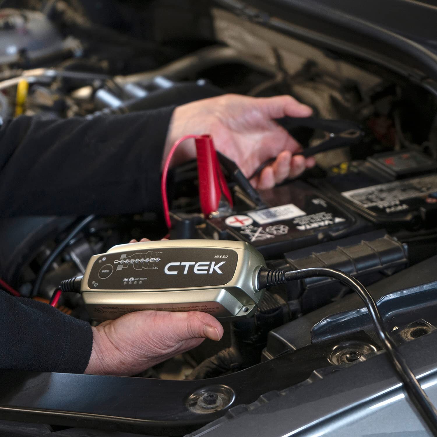 CTEK MXS 5.0 Battery Charger Fully Automatic 12V Lead Acid AGM Waterproof