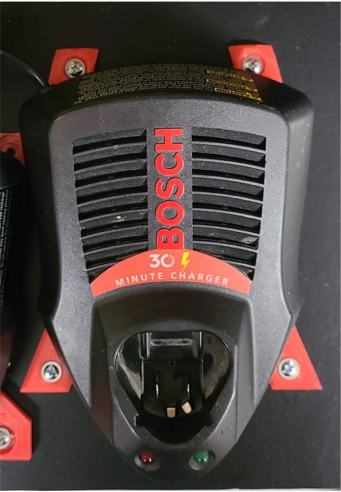 3D Printed Wall Mount for Bosch BC430 12V Charger