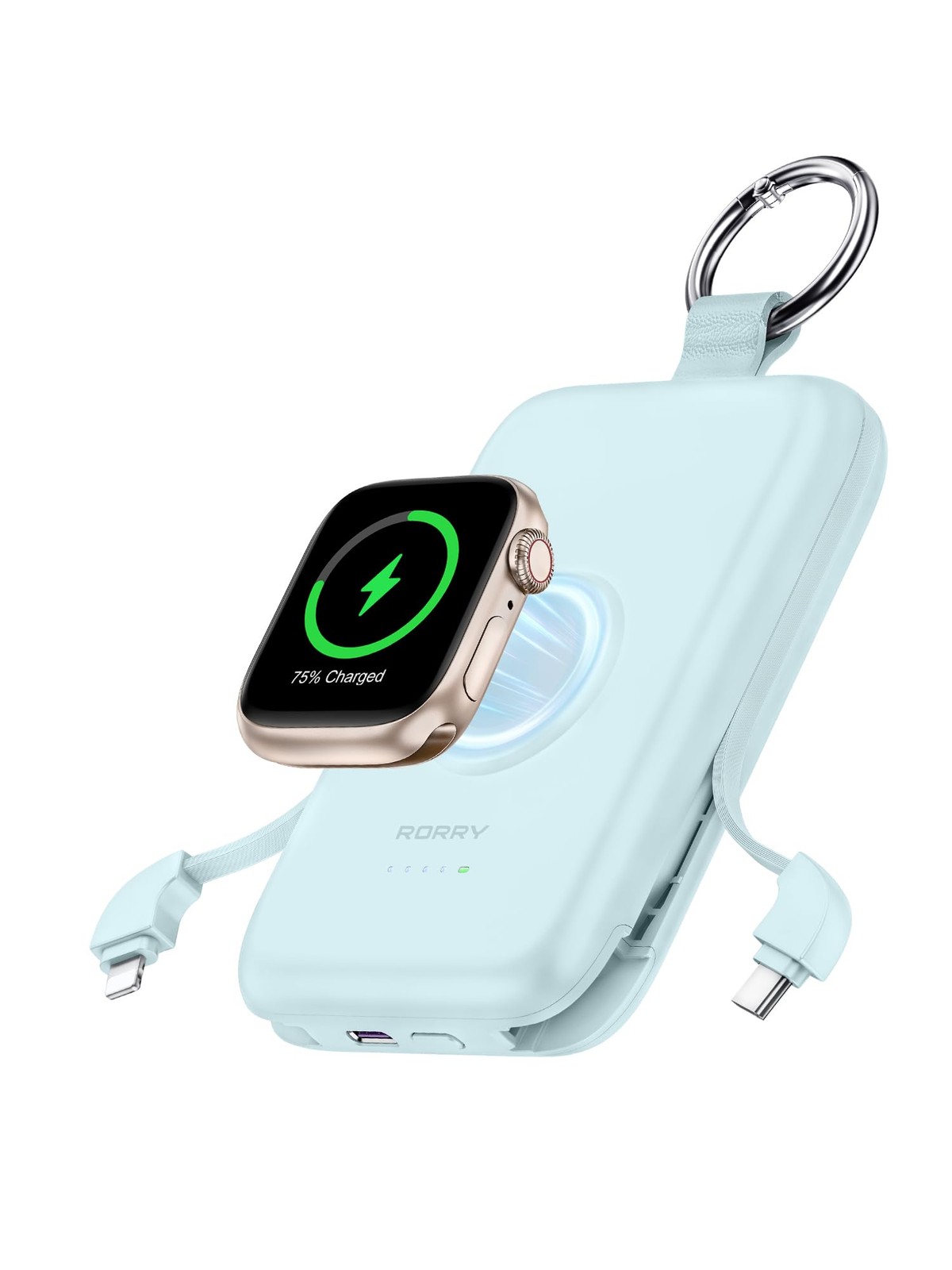 Rorry Portable Charger 10000Mah Pd 20W Charging Portable Charger Power Bank