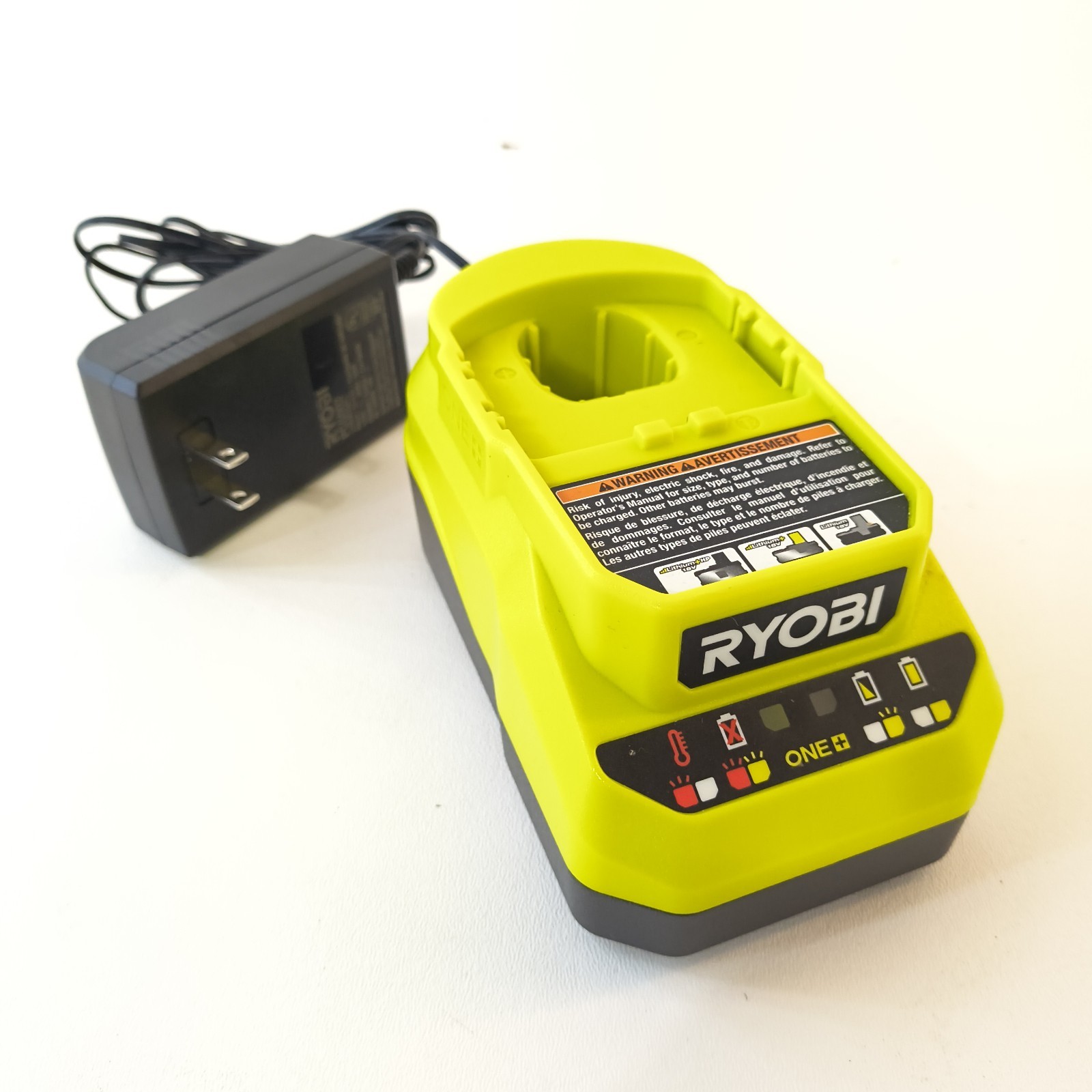 Ryobi PCG002 18V ONE+ Lithium-Ion FAST Battery Charger OEM