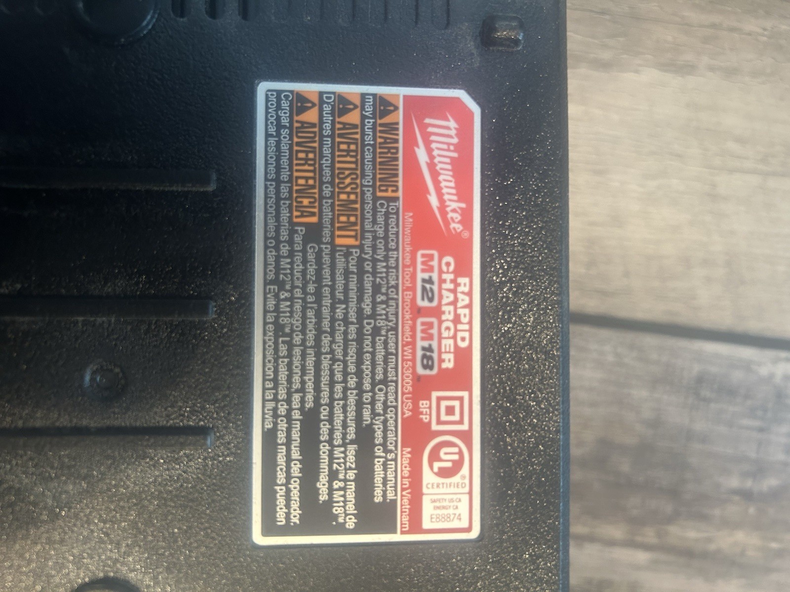 Milwaukee RapidCharger M12M18