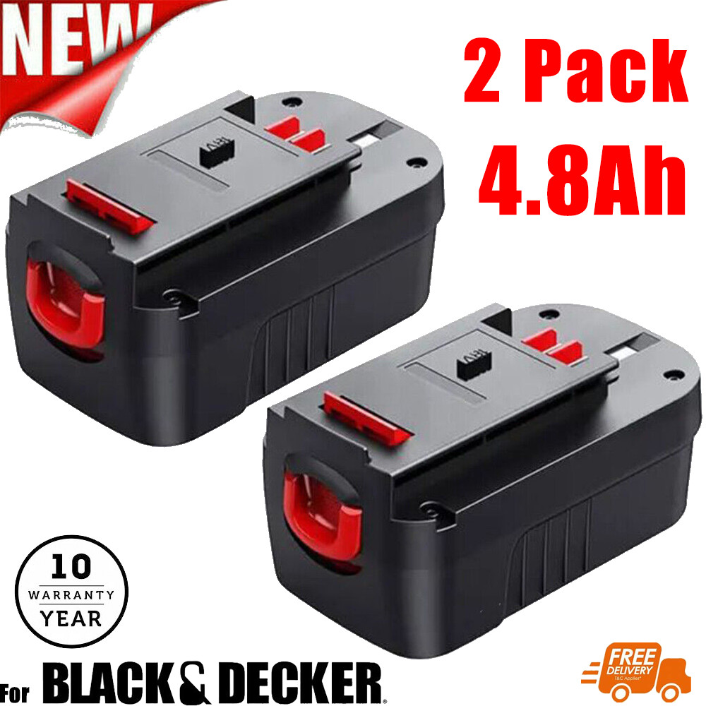 2 PACK FOR BLACK AND DECKER HPB18 18V HPB18-OPE 244760-00 18 VOLT NI-MH BATTERY