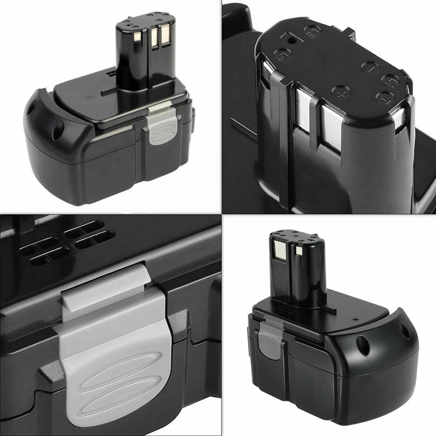1-4X 18V For HITACHI Li-ion EBM1830 6.5ah/ 5.0ah Battery BCL1815 BCL1830 BCL1840