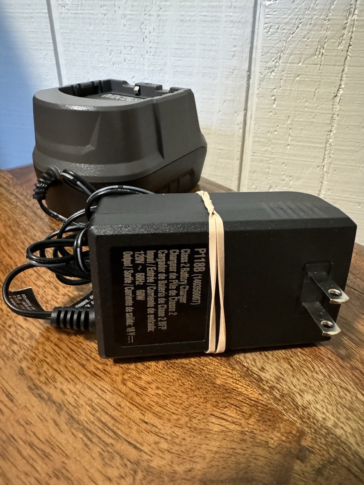 FAST SHIPP! Green/Gray Ryobi P118B One+ 18V 18 Volt Lithium Ion Battery Charger