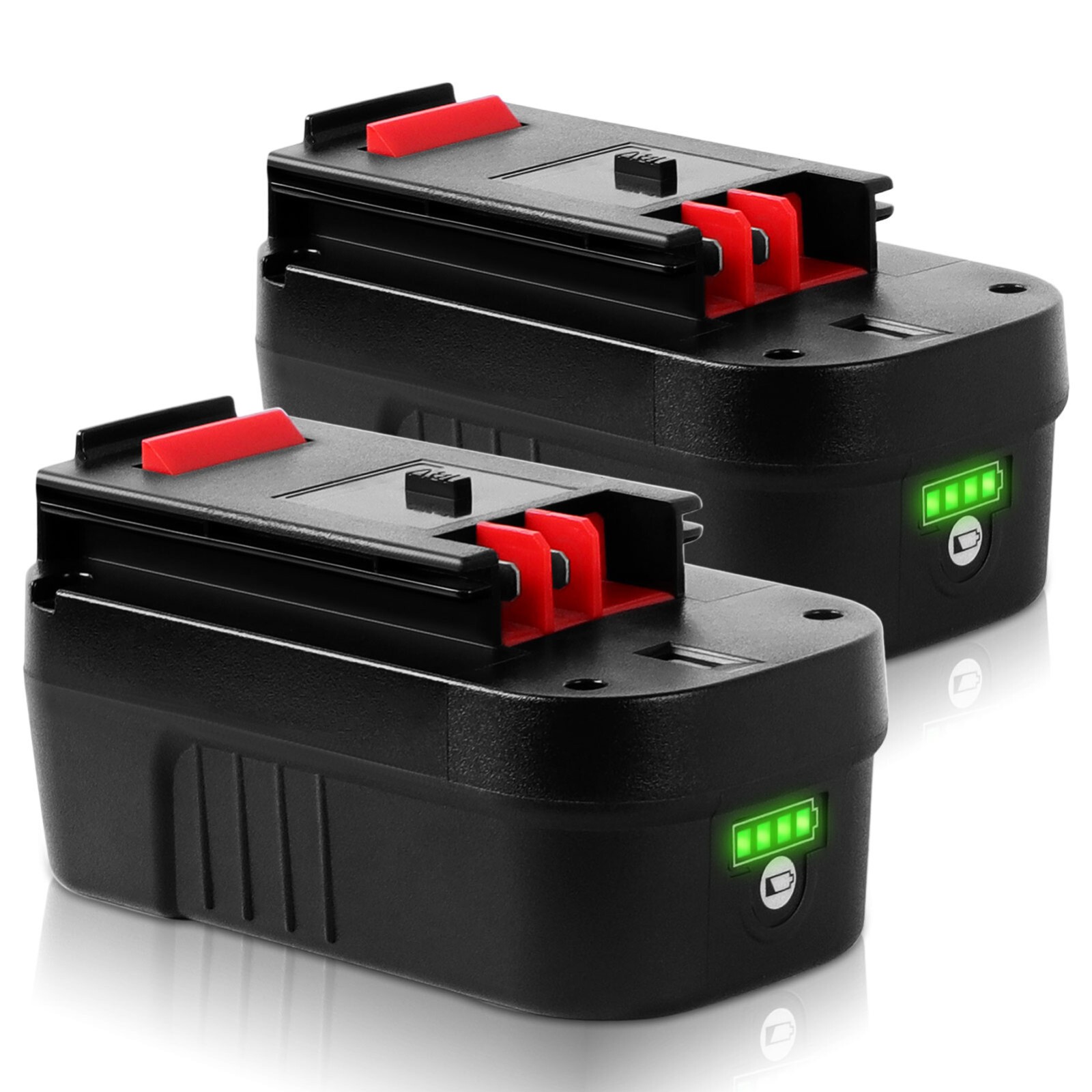 2 Pack 18V for Black and Decker HPB18 18Volt 7.0Ah Battery HPB18-OPE 244760-00