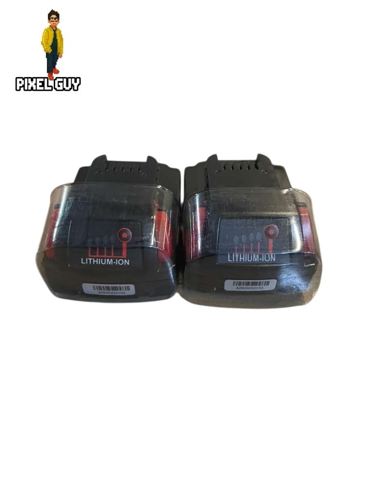 Energup 2Pack Lithium Rechargeable Battery With Charger For Milwaukee 48-11-1820