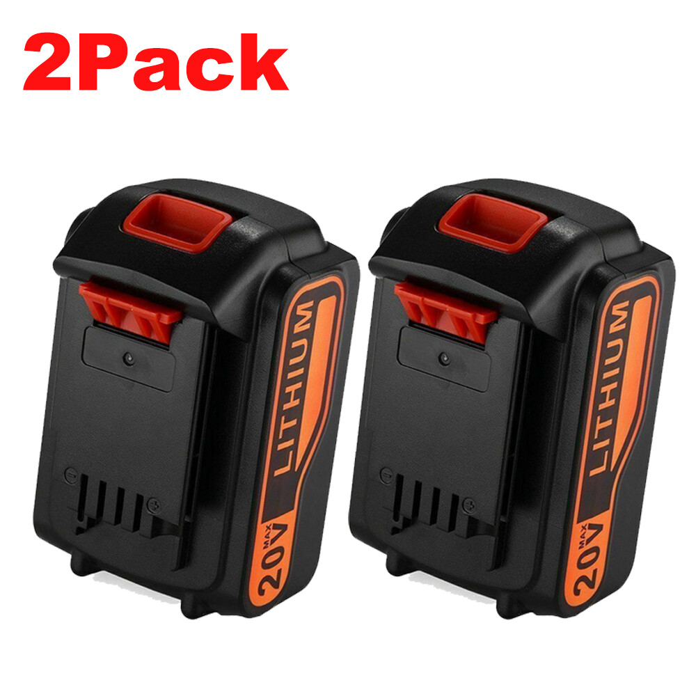 2X for Black & Decker LBXR20 20V Lithium Battery 4.0Ah LB2X4020 LB20 LBXR20-OPE