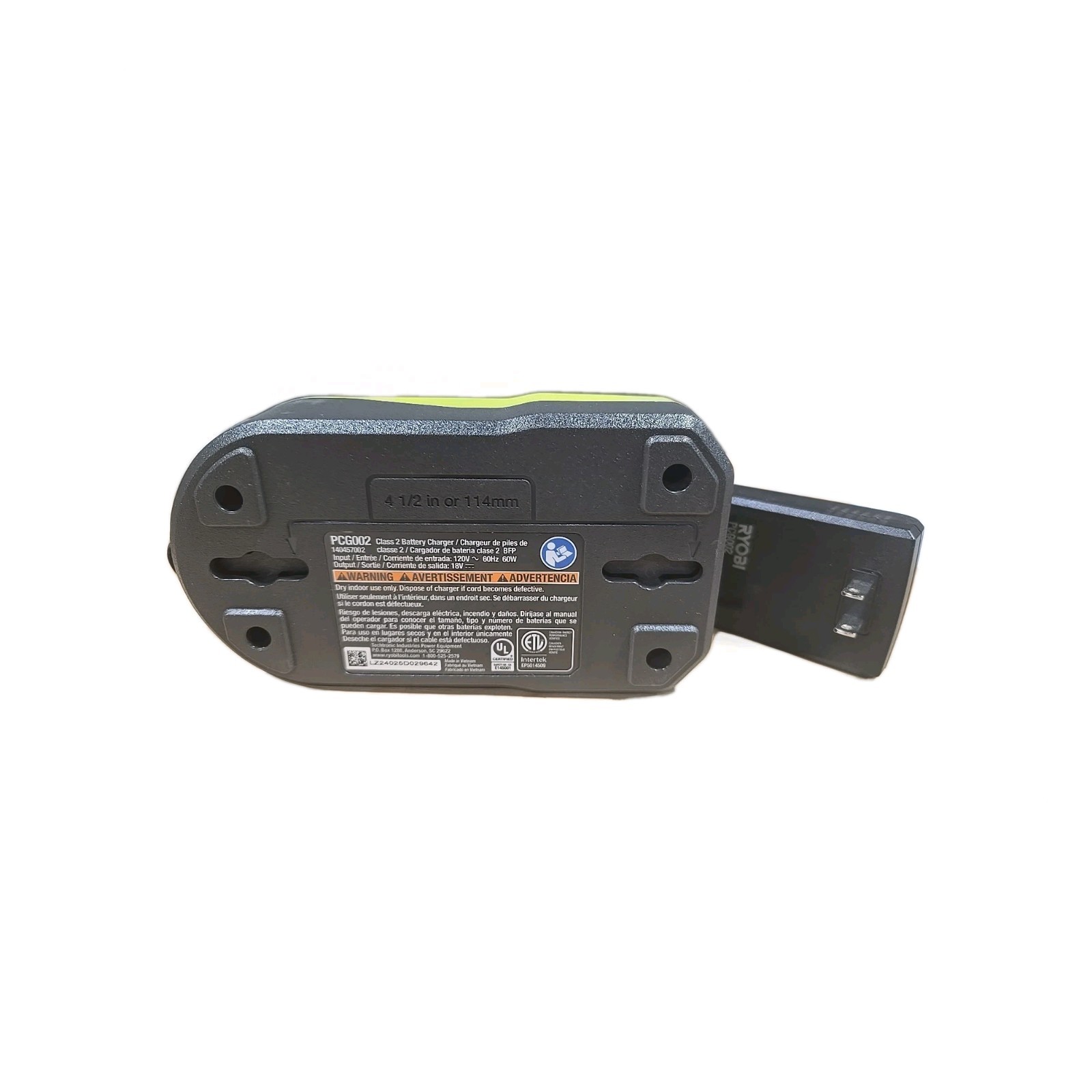 Ryobi PCG002 18v Battery Charger