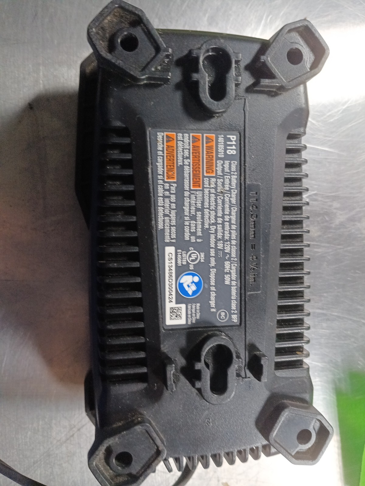 Ryobi P117 18V ONE+ Fast 30 Min. & P118 Chargers & 2 P102 18v Lithium Batteries