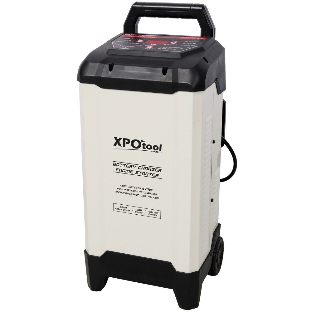 Smart Wheeling Battery Charger 250A Automotive Battery Charger for 6V & 12V ETL