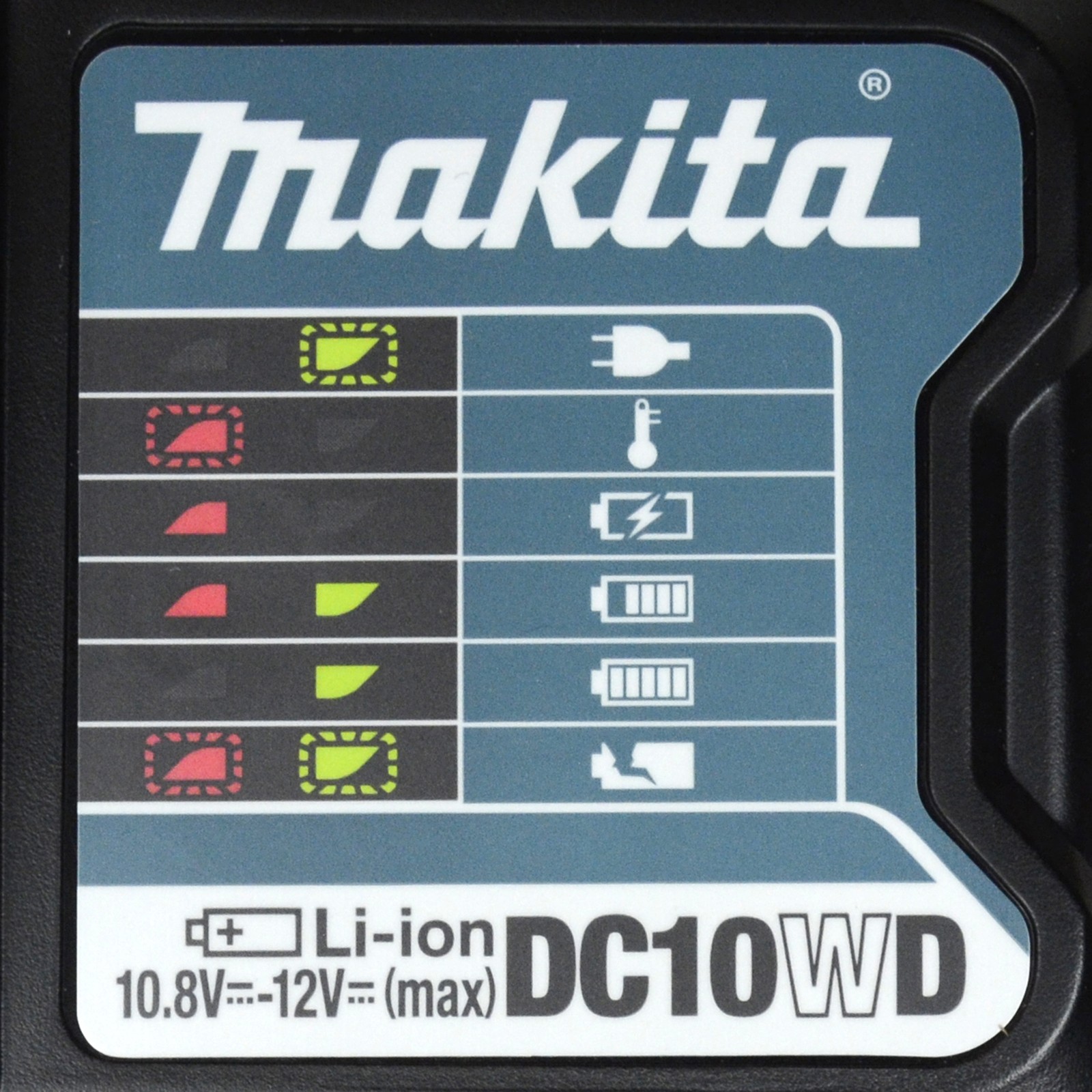 Makita DC10WD 10.8V-12V Battery Charger
