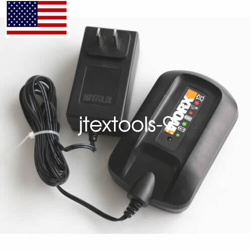 WORX WA3732 3 to 5 Hour Charger For WA3520 3525 WA3512.1 18V 20V Lithium Battery